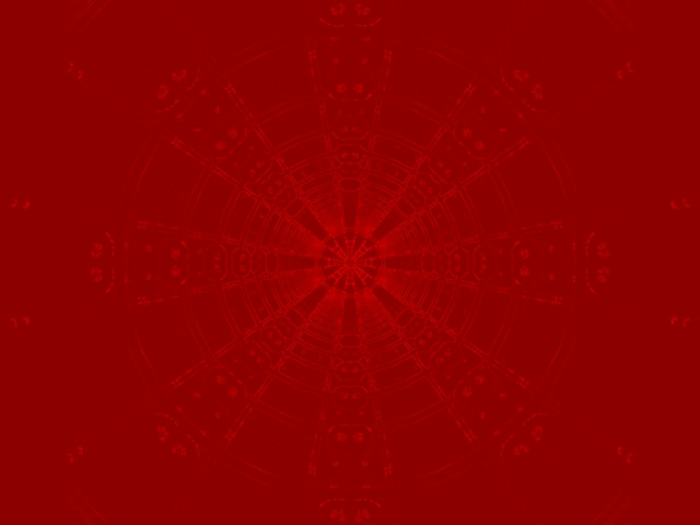 Neona Tunelis Sarkanā Mandala Uzplaiksnījums VJ Loop 4:3 Klasiskais 60fps Ekrānsaudzētājs