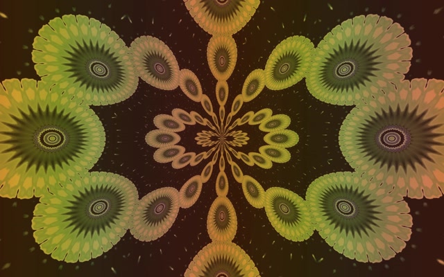Fractal Mandala Neon Tunnel 16:10 MacBook 60fps Screensaver VJ Loop