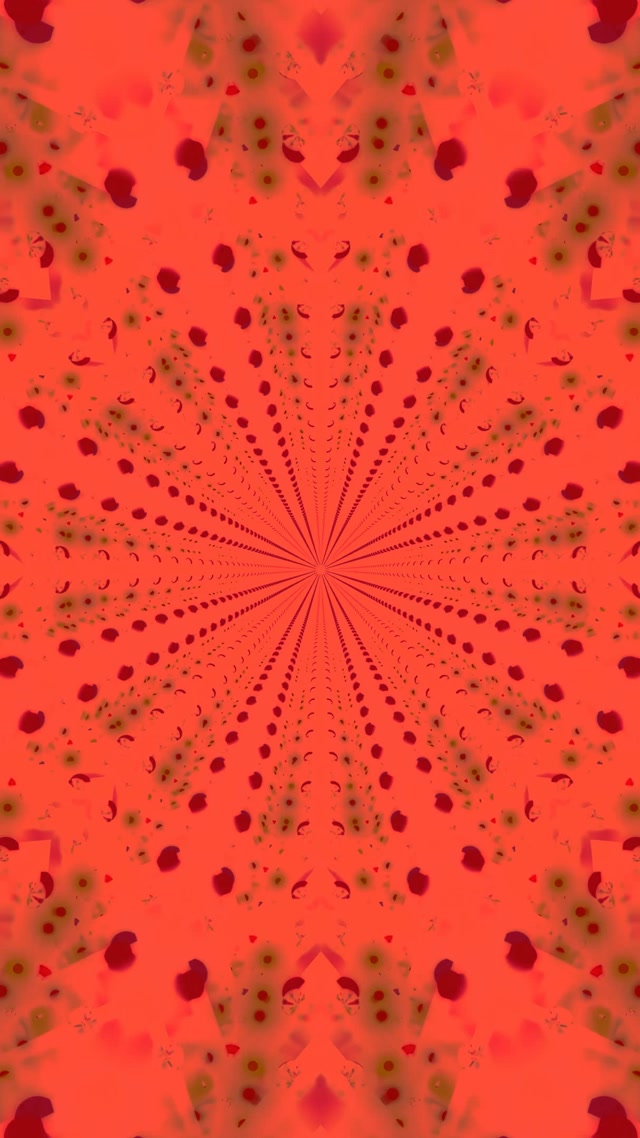 Radial Red Diamond Vortex Neon Tunnel 9:16 Reels 60fps VJ Loop Screensaver