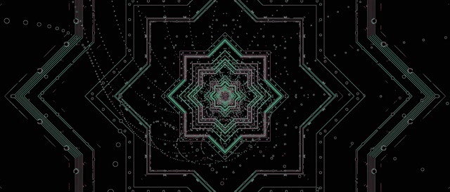 Неон Тунел Зелена Мрежа Скринсејвер 21:9 Ултраширок 60fps VJ Loop