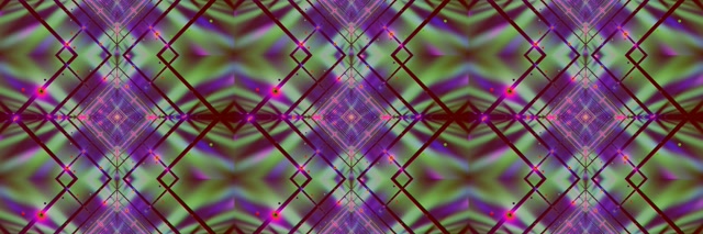 Неон Тунел Дијамант Мрежа Vj Loop 3:1 Triple Wide 60fps Screensaver