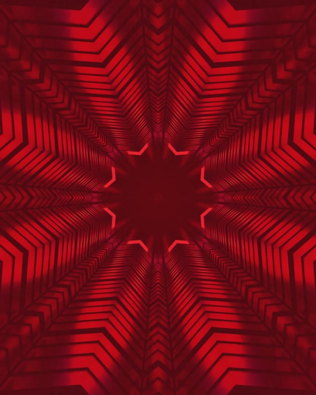Црвен Калеидоскоп Острие Неон Тунел VJ Loop 4:5 Instagram 60fps Чувар на екран