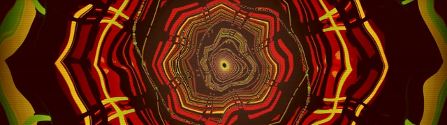 Neon Tunnel Spiral Vortex Red 32:9 Super Ultrawide 60fps Screensaver Vj Loop