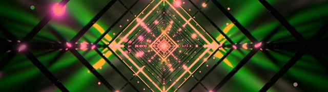 Neon Tunnel Diamond Grid 32:9 Super Ultrawide 60fps Screensaver Vj Loop