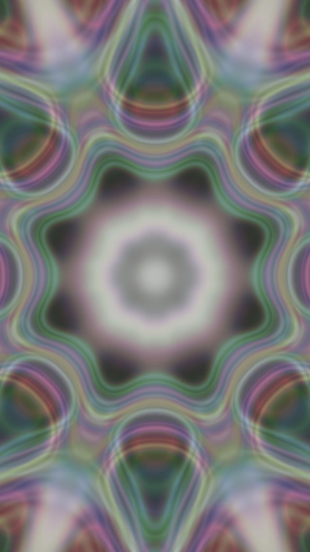 Neon Tunnel Kaleidoscope Vortex 9:16 Reels 60fps Screensaver VJ Loop