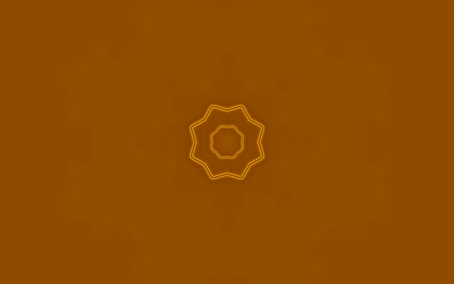 Неон Тунел Златна 8-Краја Ѕвезда VJ Loop 60fps 16:10 MacBook Screensaver