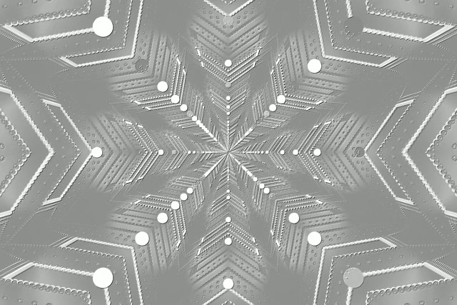 Сребрена Снегулка Неон Тунел Screensaver 3:2 Surface 60fps VJ Loop