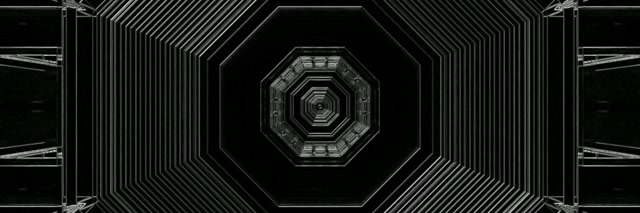 Неон Тунел Осумаголник Вртлог 3:1 Тројно Широк 60fps Заштитник Vj Loop