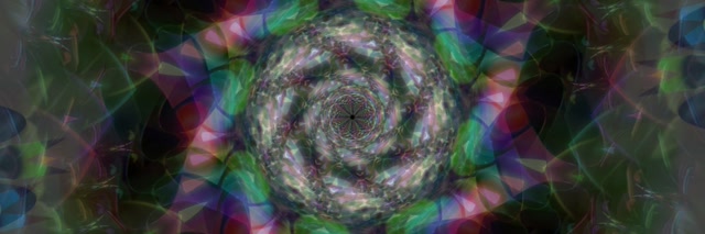 Spiraling Neon Tunnel Vortex Loop 3:1 Triple Wide 60fps Screensaver