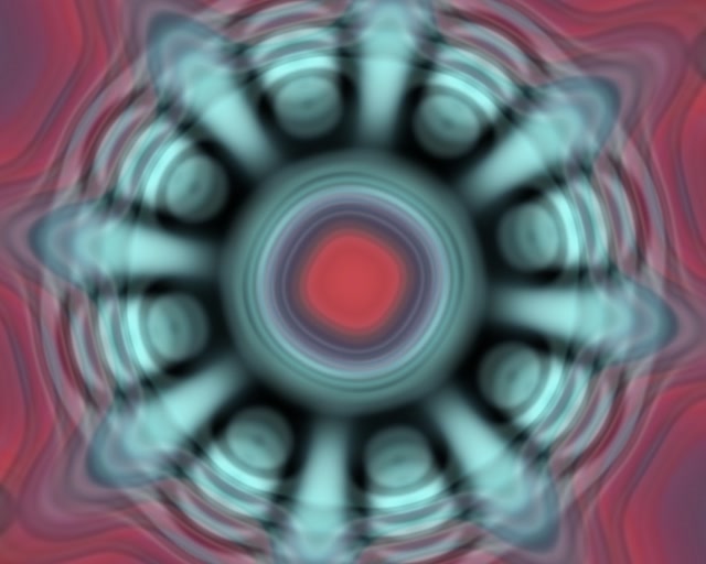 Pulsating Neon Tunnel | 5:4 Industrial 60fps VJ Loop Screensaver