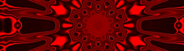 Terowong Neon Merah Kaleidoskop Letupan 32:9 Super Ultrawide 60fps Penyelamat Skrin VJLoops