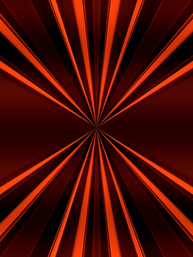 Terowong Neon Sinar Menumpu Merah Oren Vj Loop 3:4 iPad Portrait 60fps Screensaver
