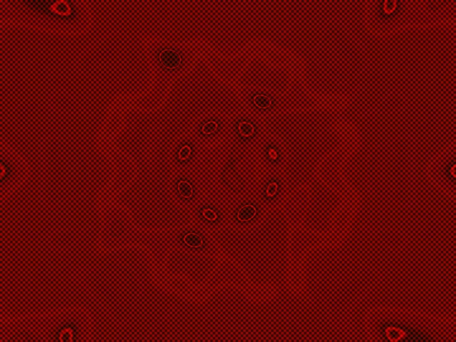 Terowong Neon Grid Papan Kotak-kotak Merah VJ Loop 4:3 Klasik 60fps Screensaver