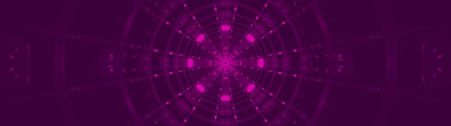 Terowong Neon Sarang Labah-labah Radial Magenta VJ Loop 32:9 Super Ultrawide 60fps Screensaver