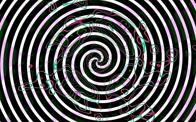 Terowong Neon Spiral Hipno VJ Loop 60fps 16:10 MacBook Screensaver