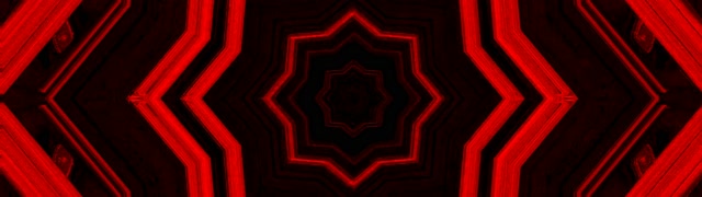 Terowong Neon Merah Pusaran Bintang VJ Loop 32:9 Super Ultrawide 60fps Screensaver