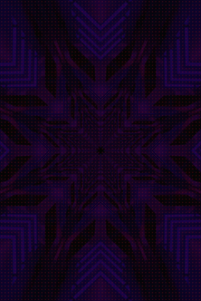 Terowong Neon Ungu Kaleidoskop Salib Vj Loop 2:3 Photo Portrait 60fps Penyelamat Skrin