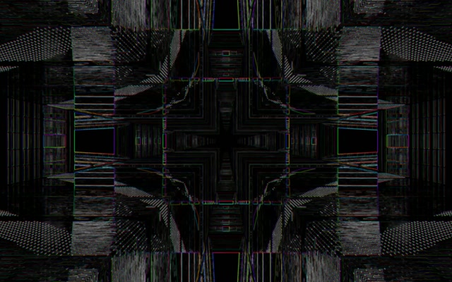 Neon Tunnel Mirrored Kaleidoscope VJ Loop 16:10 MacBook 60fps Screensaver