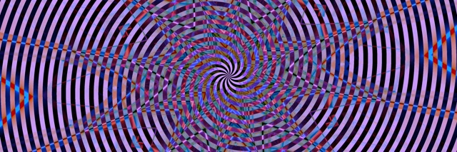 Hypnotic Spiral Neon Tunnel | 3:1 Triple Wide | 60fps VJ Loop Screensaver