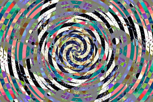 Terowong Neon Spiral Vortex Berpusing VJ Loop 3:2 Surface 60fps Screensaver