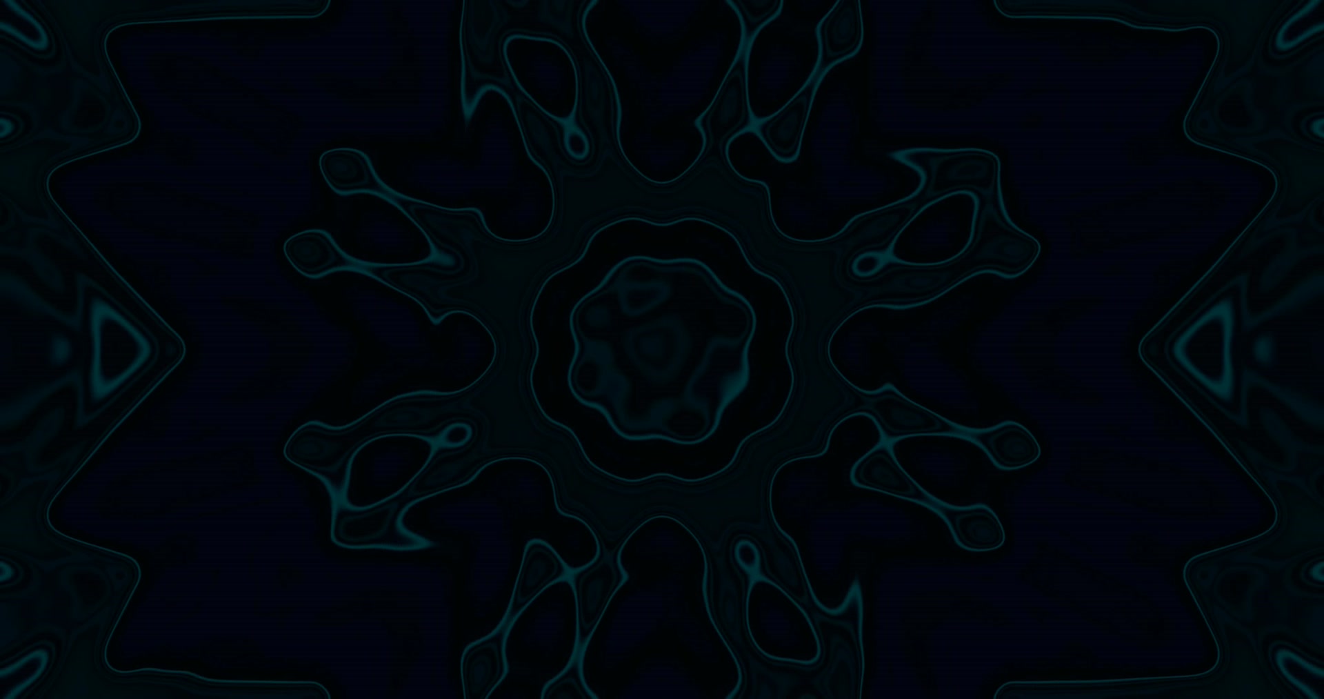 Teal Neon Tunnel Schermbeveiliging 4K UHD 60fps VJ Loop