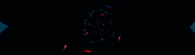 Neon Tunnel Kaleidoscoop Burst VJ Loop 32:9 Super Ultrawide 60fps Screensaver
