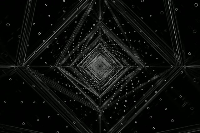 Donker Neon Tunnel Schermbeveiliging 3:2 Surface 60fps VJLoops PC Laptop