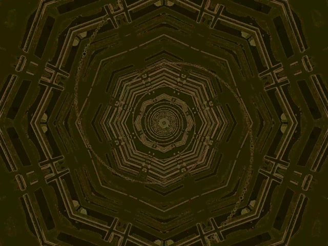 Neon Tunnel Octagon Spiraal VJ Loop 4:3 Klassiek 60fps Schermbeveiliging