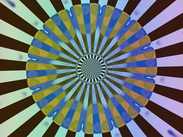 Neon Tunnel Kaleidoscoop Uitbarsting 4:3 Klassiek 60fps Screensaver Vj Loop