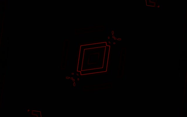 Red Neon Tunnel Vj Loop | Diamond Grid 60fps 16:10 Macbook Screensaver