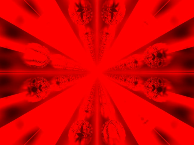 Fractal Kroon Neon Tunnel 4:3 Classic 60fps Schermbeveiliging VJLoops