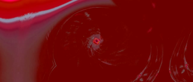 Red Spiraling Vortex Neon Tunnel 21:9 Ultrawide 60fps VJ Loop Screensaver