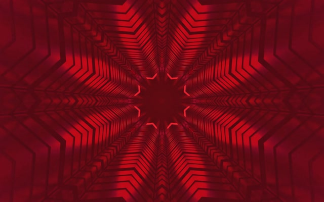 Rode Kaleidoscoop Burst Neon Tunnel VJLoops 60fps 16:10 macbook Schermbeveiliging