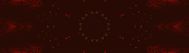 Neon Tunnel Rood Groen Kaleidoscoop 32:9 Super Ultrabreed 60fps Schermbeveiliging VJ Loop