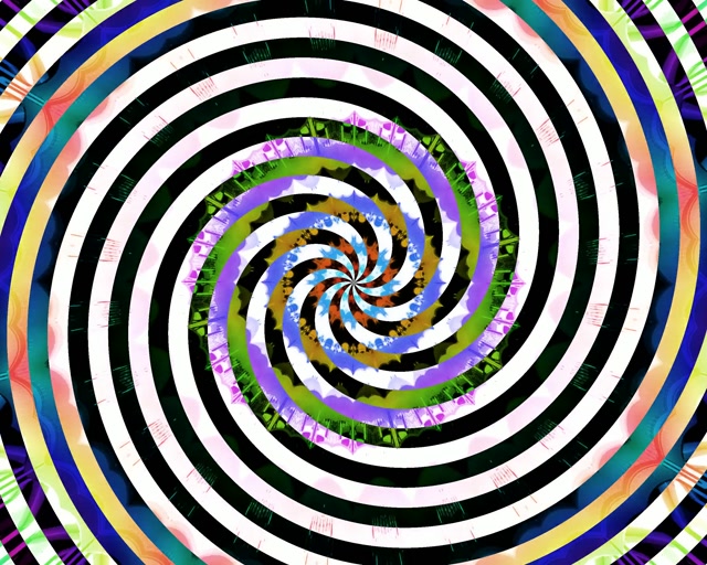 5:4 Industrial Neon Tunnel Spiraling Vortex VJ Loop 60fps Screensaver