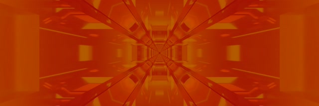 Neontunnel Gylden Symmetri Virvel VJLoops 3:1 Triple Wide 60fps Skjermsparer