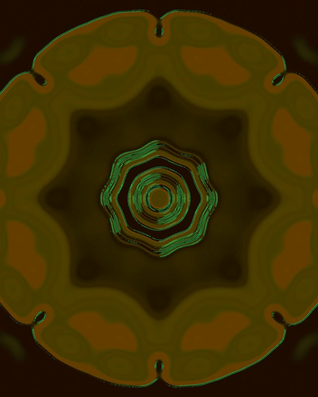 Neon Tunnel Kaleidoscope Vortex | 4:5 Instagram | 60fps Screensaver