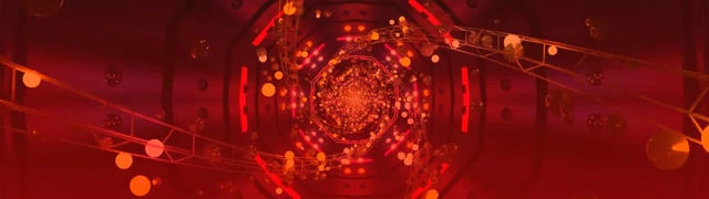 Neon Tunnel Oktagon Vortex 32:9 Super Ultrawide 60fps Skjermsparer Vj Loop