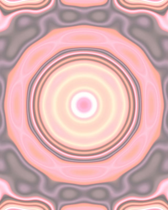 Neon Tunnel Fersken Rosa Krusning Virvel VjLoops 4:5 Instagram 60fps Skjermsparer