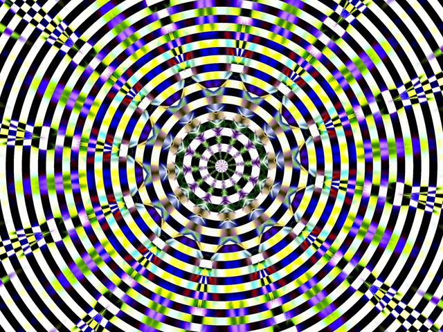 Neon Tunnel Hypnotic Checkerboard Vortex 4:3 Classic 60fps VJ Loop Screensaver