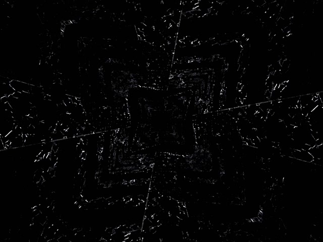 Neon Tunnel Glitch Støy 4:3 Klassisk 60fps Skjermsparer Vj Loop