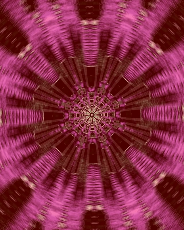 Neontunnel Rosa Kaleidoskop Eksplosjon VJ Loop 4:5 Instagram 60fps Skjermsparer