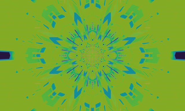 Neon Tunnel Kaleidoscope Vortex 5:3 Wide 60fps Screensaver Loop