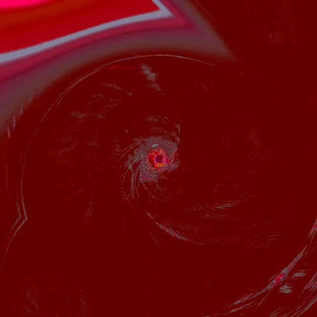 Red Spiral Neon Tunnel VJ Loop 1:1 Square 60fps Screensaver Animation