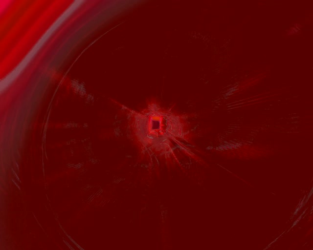 Red Pulsating Neon Tunnel 5:4 Industrial VJ Loop 60fps Screensaver