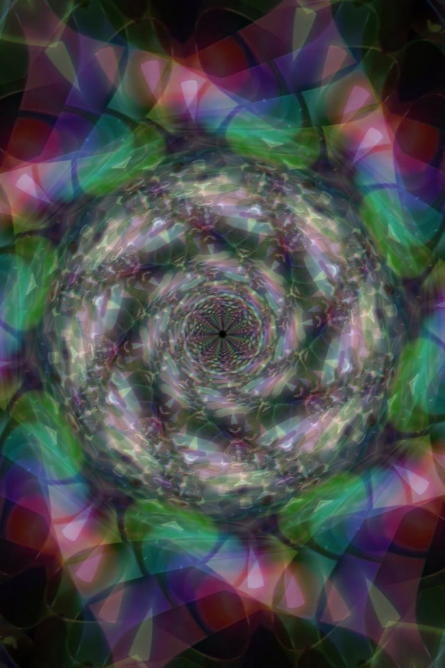 Spiraling Neon Tunnel Vortex | 9:16 Portrait 60fps Screensaver Loop