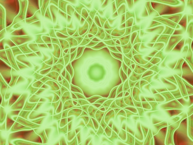 Pulsating Neon Tunnel Vortex Loop 4:3 Classic 60fps Screensaver