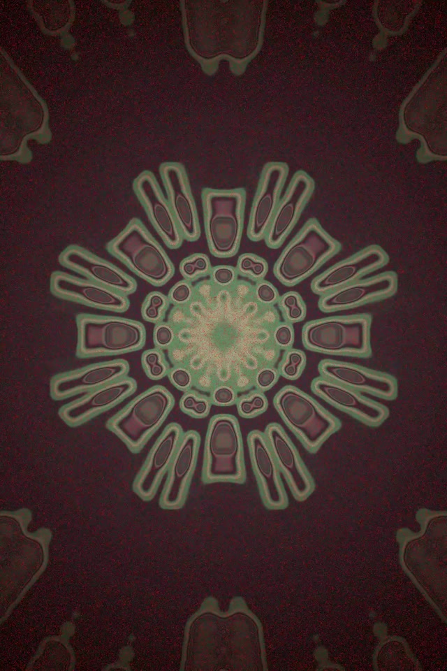 Neontunnel Radial Kronblad Utbrudd VJ Loop 2:3 Foto Portrett 60fps Skjermsparer