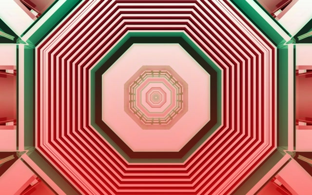 Rød Grønn Neon Tunnel Skjermsparer 60fps 16:10 MacBook VJ Loop