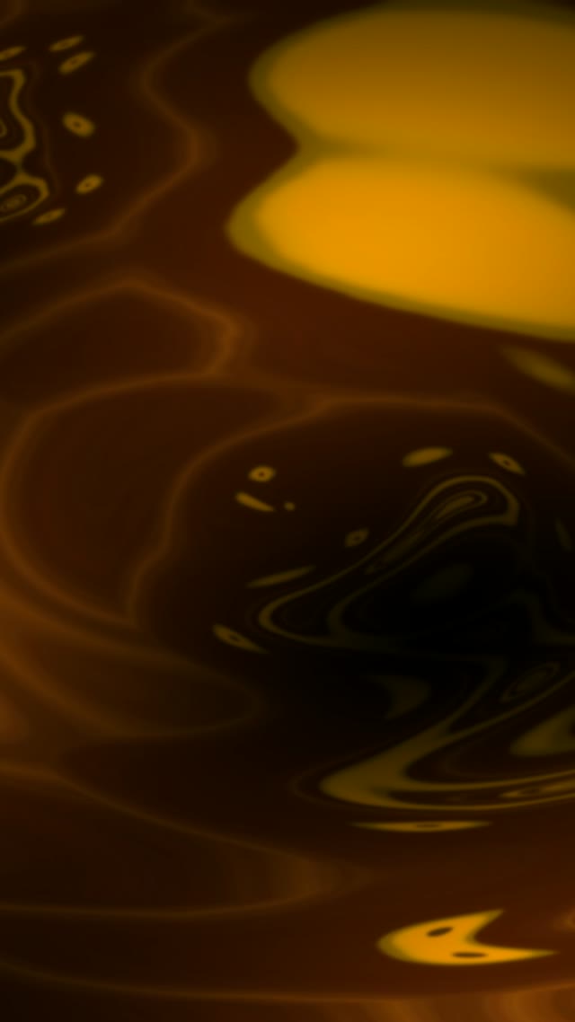 Yellow Liquid Neon Tunnel 9:16 Reels 60fps VJ Loop Screensaver